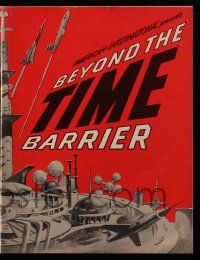 8h409 BEYOND THE TIME BARRIER pressbook '59 Adam & Eve of the year 2024 repopulating the world!