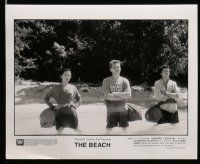 8h341 BEACH presskit w/ 5 stills '00 directed by Danny Boyle, DiCaprio stranded on island paradise