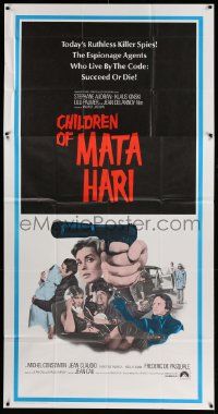 8j290 CHILDREN OF MATA HARI int'l 3sh '70 ruthless killer spies who live by the code succeed or die