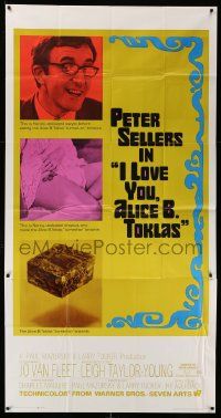 8j343 I LOVE YOU, ALICE B. TOKLAS 3sh '68 Peter Sellers eats turned-on marijuana brownies!