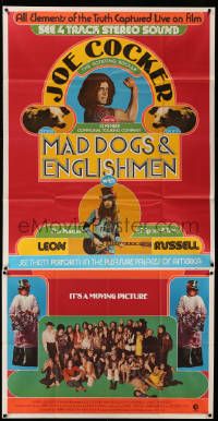 8j381 MAD DOGS & ENGLISHMEN int'l 3sh '71 Joe Cocker & Leon Russell, rock 'n' roll!