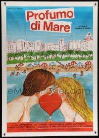 8j541 BETTER LATE THAN NEVER Italian 1p '83 Bryan Forbes, art of lovers on the French Riviera!