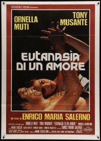 8j560 BREAK UP photo style Italian 1p '80 Salerno's Euthanasia di un amore, Ornella Muti, Musante