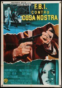8j596 COSA NOSTRA AN ARCH ENEMY OF THE FBI Italian 1p '67 untold crackdown on the kings of crime!