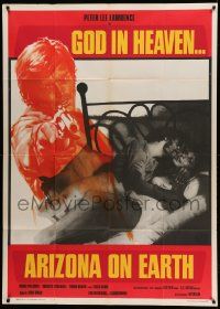 8j677 GOD IN HEAVEN ARIZONA ON EARTH Italian 1p '72 Peter Lee Lawrence, spaghetti western!