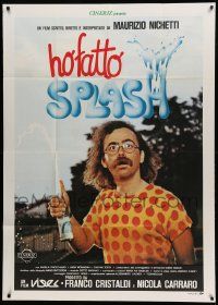 8j717 I MADE A SPLASH Italian 1p '80 Ho Fatto Splash, wacky star/director Maurizio Nichetti!
