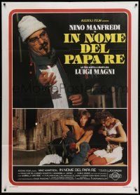 8j728 IN THE NAME OF THE POPE KING Italian 1p '77 Nino Manfredi, In nome del papa re!
