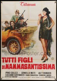 8j732 ITALIAN GRAFFITI Italian 1p '73 Italian spoof comedy about the Roaring '20s!