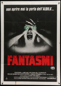 8j836 PHANTASM Italian 1p '79 best completely different horror image of terrified naked woman!