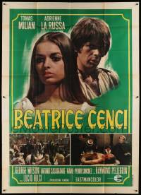 8j039 CONSPIRACY OF TORTURE Italian 2p '73 Lucio Fulci, daughter wants to kill her father!