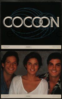 8k061 COCOON 8 color 11x14 stills '85 Ron Howard classic, Don Ameche, Brimley, Tahnee Welch