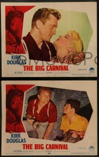 8k018 ACE IN THE HOLE 8 LCs '51 Billy Wilder classic, Kirk Douglas, Jan Sterling, The Big Carnival
