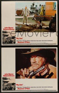 8k530 BIG JAKE 6 LCs '71 Richard Boone wanted gold but John Wayne gave him lead instead!