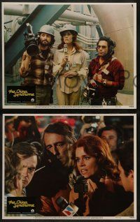 8k057 CHINA SYNDROME 8 LCs '79 Jack Lemmon, Jane Fonda, Michael Douglas, nuclear meltdown thriller!