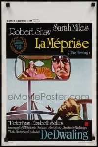 8m094 HIRELING Belgian '73 Robert Shaw as chauffeur to Sarah Miles, before Driving Miss Daisy!