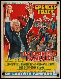 8m122 LAST HURRAH Belgian '59 John Ford directed, art of Spencer Tracy campaigning!