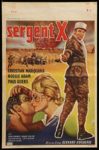 8m201 SERGENT X Belgian '60 full-length different art of Legionnaire Christian Marquand!