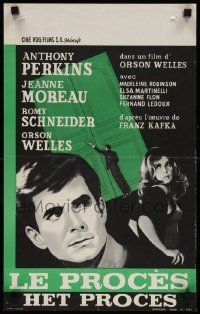 8m234 TRIAL Belgian '63 Orson Welles' Le proces, Anthony Perkins, from Kafka novel!