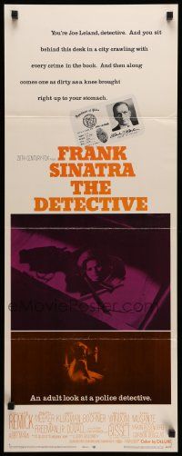 8m636 DETECTIVE insert '68 Frank Sinatra as gritty New York City cop, an adult look at police!