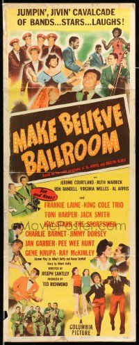 8m789 MAKE BELIEVE BALLROOM insert '49 Frankie Lane, Nat King Cole, Jimmy Dorsey