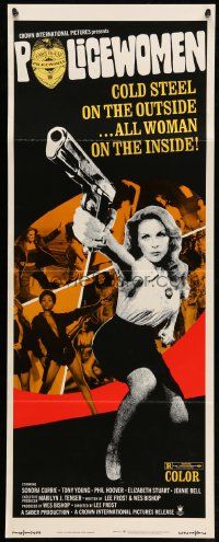8m871 POLICEWOMEN insert '74 Sondra Currie is cold steel on the outside, all woman inside!