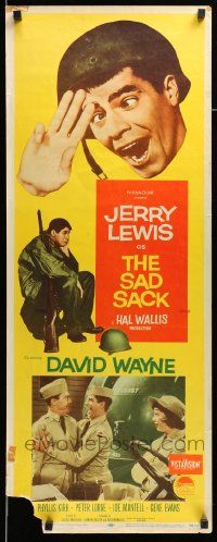 8m907 SAD SACK insert '58 wacky cross-eyed Jerry Lewis in the Foreign Legion!