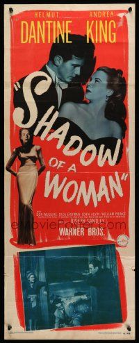8m932 SHADOW OF A WOMAN insert '46 pretty Andrea King is in love with psychopathic Helmut Dantine!