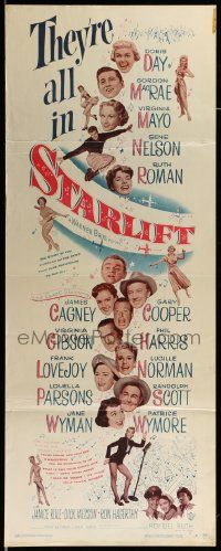 8m951 STARLIFT insert '51 Gary Cooper, James Cagney, Doris Day, Virginia Mayo & all-star cast!