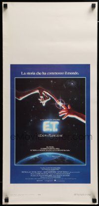 8m331 E.T. THE EXTRA TERRESTRIAL Italian locandina R80s Steven Spielberg classic, John Alvin art!