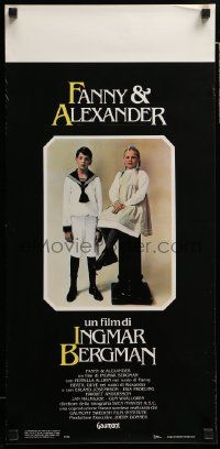 8m342 FANNY & ALEXANDER Italian locandina '83 Pernilla Allwin, Bertil Guve, Ingmar Bergman classic