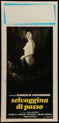 8m393 JAIL BAIT Italian locandina '80 Rainer Werner Fassbinder, art of naked Eva Mattes by Avelli