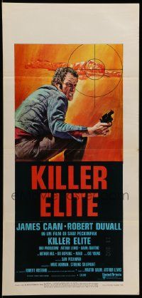8m399 KILLER ELITE Italian locandina '76 different Ciriello art of James Caan, Sam Peckinpah!