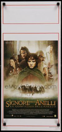 8m413 LORD OF THE RINGS: THE FELLOWSHIP OF THE RING Italian locandina '01 Tolkien, Peter Jackson!