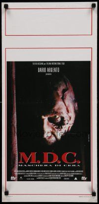 8m520 WAX MASK Italian locandina '97 written by Dario Argento, different creepy horror image!