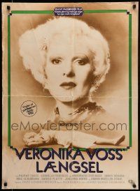 8p199 VERONIKA VOSS Danish '82 Die Sehnsucht der Veronika Voss, Rainer Werner Fassbinder!