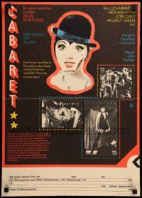 8p560 CABARET East German 16x23 '75 best different Bartosova art of smoking Liza Minnelli!