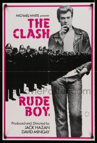 8p739 RUDE BOY English double crown '80 completely different image with Ray Gange & police!