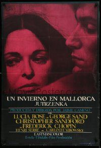 8p473 WINTER IN MALLORCA Spanish '70 Jutrzenka, Lucia Bose, Christopher Sandford as Chopin!