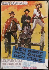 8p088 GOOD, THE BAD & THE UGLY Swedish R79 Clint Eastwood, Lee Van Cleef, Leone classic!