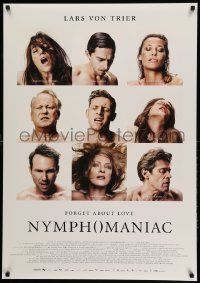 8p096 NYMPHOMANIAC VOLUME I Swedish '13 Lars von Trier, Uma Thurman, sexy cast portraits!