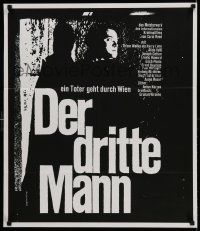 8p028 THIRD MAN Swiss R80s artistic images of Orson Welles in doorway, classic film noir!