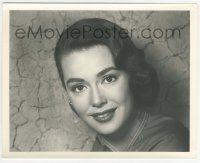 8r093 BARBARA RUSH deluxe 8x10 still '50s super close smiling portrait of the pretty actress!