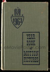 8s066 FILM DAILY YEARBOOK OF MOTION PICTURES hardcover book '63 includes cool Cinerama bookmark!