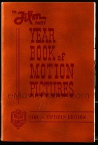 8s069 FILM DAILY YEARBOOK OF MOTION PICTURES softcover book '68 loaded with movie information!