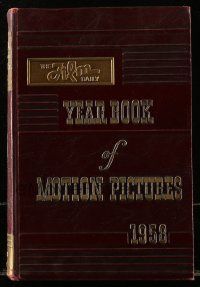 8s061 FILM DAILY YEARBOOK OF MOTION PICTURES hardcover book '58 loaded with movie information!