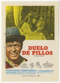 8s226 DIRTY DINGUS MAGEE Spanish herald '71 different images of Frank Sinatra as dirty cowboy!