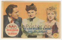 8s235 DR. JEKYLL & MR. HYDE 1pg Spanish herald '48 Spencer Tracy, Ingrid Bergman & Lana Turner!