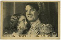 8s437 LOVE PARADE Spanish herald '30 different c/u of Maurice Chevalier & Jeanette MacDonald!