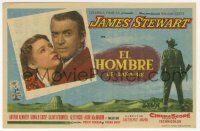 8s450 MAN FROM LARAMIE Spanish herald '56 James Stewart, Cathy O'Donnell, directed by Anthony Mann