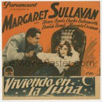 8s481 MOON'S OUR HOME 4pg Spanish herald '36 different image of Henry Fonda & Margaret Sullavan!